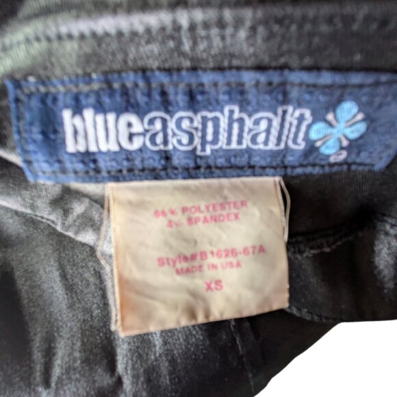 Blue Asphalt Wet Seal Women's Black Wet Look Pants - Picture 5 of 6